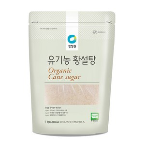 청정원 유기농 황설탕, 1kg, 1개