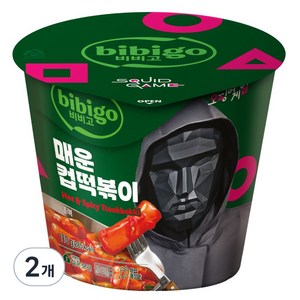 비비고 매운 컵떡볶이, 2개, 110g