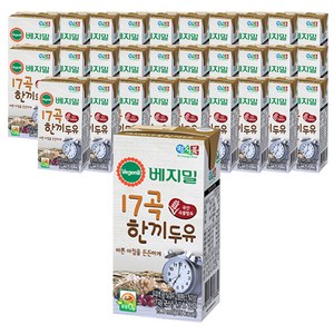 베지밀 17곡 한끼두유, 190ml, 96개