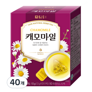 담터 캐모마일 삼각티백, 1g, 10개입, 4개