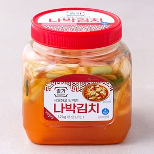 종가 담백한 나박김치, 1.2kg, 1개