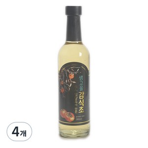 샘고을 감식초, 380ml, 4개