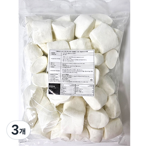 기가마시멜로우 마일드, 3개, 1kg