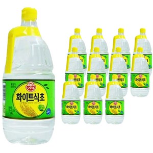 오뚜기 화이트식초, 1.8L, 12개