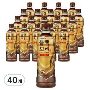 하이트진로 블랙보리 오리지널, 520ml, 40개