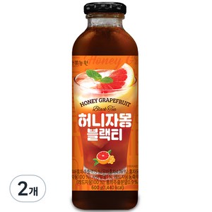 다농원 허니자몽 블랙티, 600g, 1개입, 2개