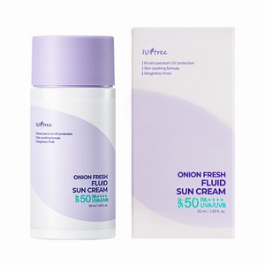 이즈앤트리 어니언 프레쉬 플루이드 선 크림 SPF50+ PA++++, 50ml, 1개