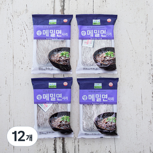 냉장_칠갑농산 생메밀면사리 2인분, 360g, 12개