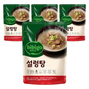 비비고 설렁탕, 500g, 4개