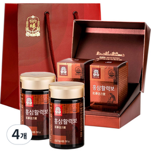 정관장 홍삼활력보, 250g, 4개