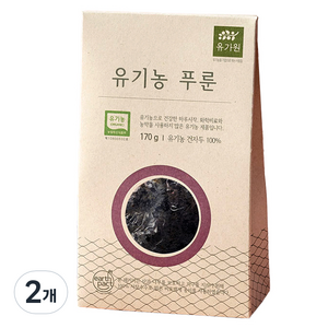 유가원 유기농 푸룬, 170g, 2개