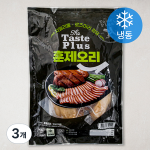 GAMI 중국산 훈제오리 한마리 완포 (냉동), 900g, 3개