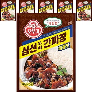 오뚜기 삼선 간짜장 과립형, 100g, 6개