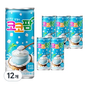 코코팜 화이트 요구르트, 240ml, 12개