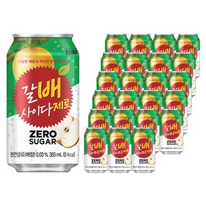 갈배사이다 제로, 355ml, 24개