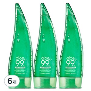 홀리카홀리카 알로에 99% 수딩 젤, 250ml, 6개