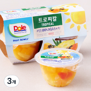 돌 후룻볼 트로피칼, 452g, 3개