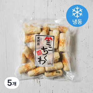 와카메 미니찌꾸와 봉어묵 (냉동), 500g, 5개