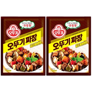 오뚜기 짜장 깊고 풍부한맛 과립형, 1kg, 2개