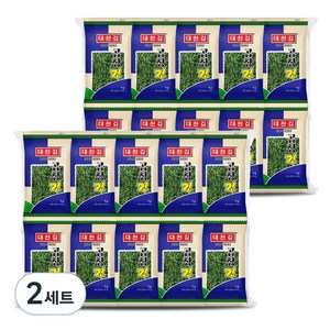 대천김 곱창 도시락김 5g x 20p 선물세트, 100g, 2세트