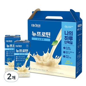 마이밀 뉴프로틴 단백질음료 고소한맛, 190ml, 32개