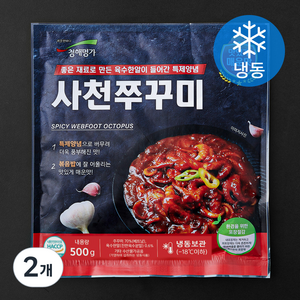 청해명가 사천쭈꾸미 (냉동), 2개, 500g