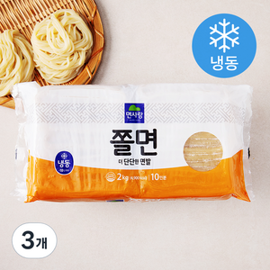 면사랑 쫄면 10인분 (냉동), 2kg, 3개