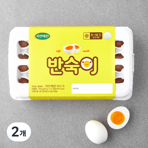 자연애찬 반숙이 750g, 15구, 2개