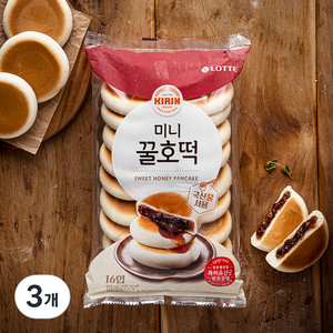 기린 미니 꿀호떡, 400g, 3개