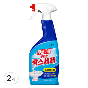 무균무때 뿌리는 락스세제, 900ml, 2개