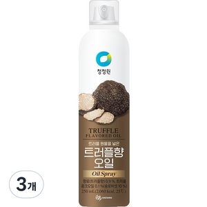 청정원 트러플향오일 스프레이, 250ml, 3개