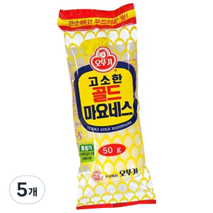 오뚜기 골드 마요네즈, 50g, 5개