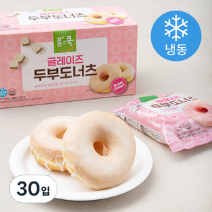 풀스쿡 글레이즈 두부도너츠 (냉동), 50g, 30입