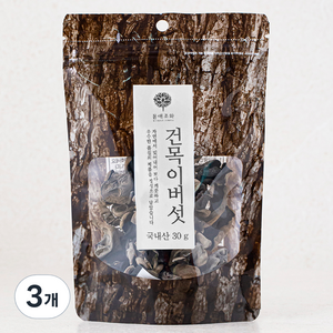 몸애조화 국내산 건 목이버섯, 30g, 3개