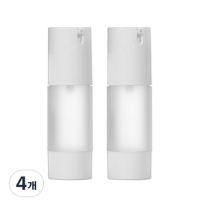 반투명코팅 진공 에센스 용기 30ml, 4개