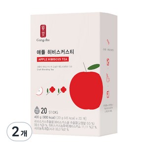 공차 애플히비스커스티, 20g, 20개입, 2개