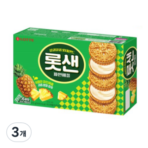 롯데웰푸드 롯데샌드 오리지널, 315g, 3개