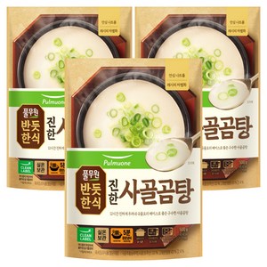 풀무원 진한사골곰탕, 500g, 3개