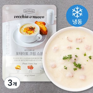 베키아에누보 포테이토 크림 스프 (냉동), 180g, 3개