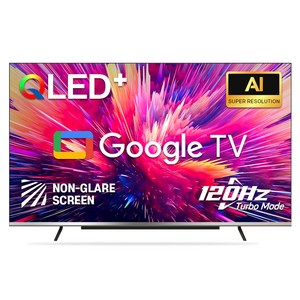 이스트라 4K QLED 120Hz 논글레어스크린 AI 구글 스마트TV, 165cm(65인치), UC652QLED, 스탠드형, 방문설치