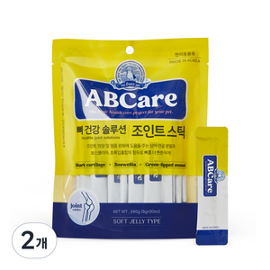 ABCae 반려동물 순살스틱, 조인트, 240g, 2개