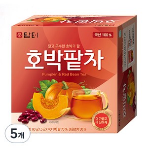 담터 호박팥차, 1.5g, 40개입, 5개