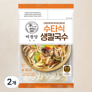 미정당 수타식 생칼국수 6인분, 2개, 1kg