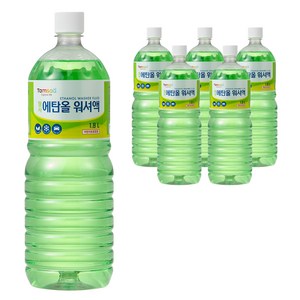 탐사 에탄올 워셔액, 1.8L, 6개