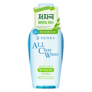 센카 올 클리어 워터 미셀라 포뮬러 프레시 A, 230ml, 1개