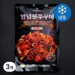 에브리쿡 양념불쭈꾸미 (냉동), 500g, 3개