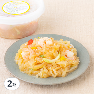 반찬천국 해파리 냉채, 250g, 2개