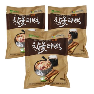 원바이오텍 참옻티백, 110g, 3개