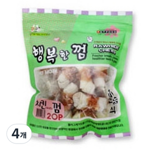 나눔유통 쉐프의 레시피 행복한껌 20p, 치킨, 230g, 4개