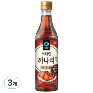 청정원 까나리 액젓 골드, 1kg, 3개